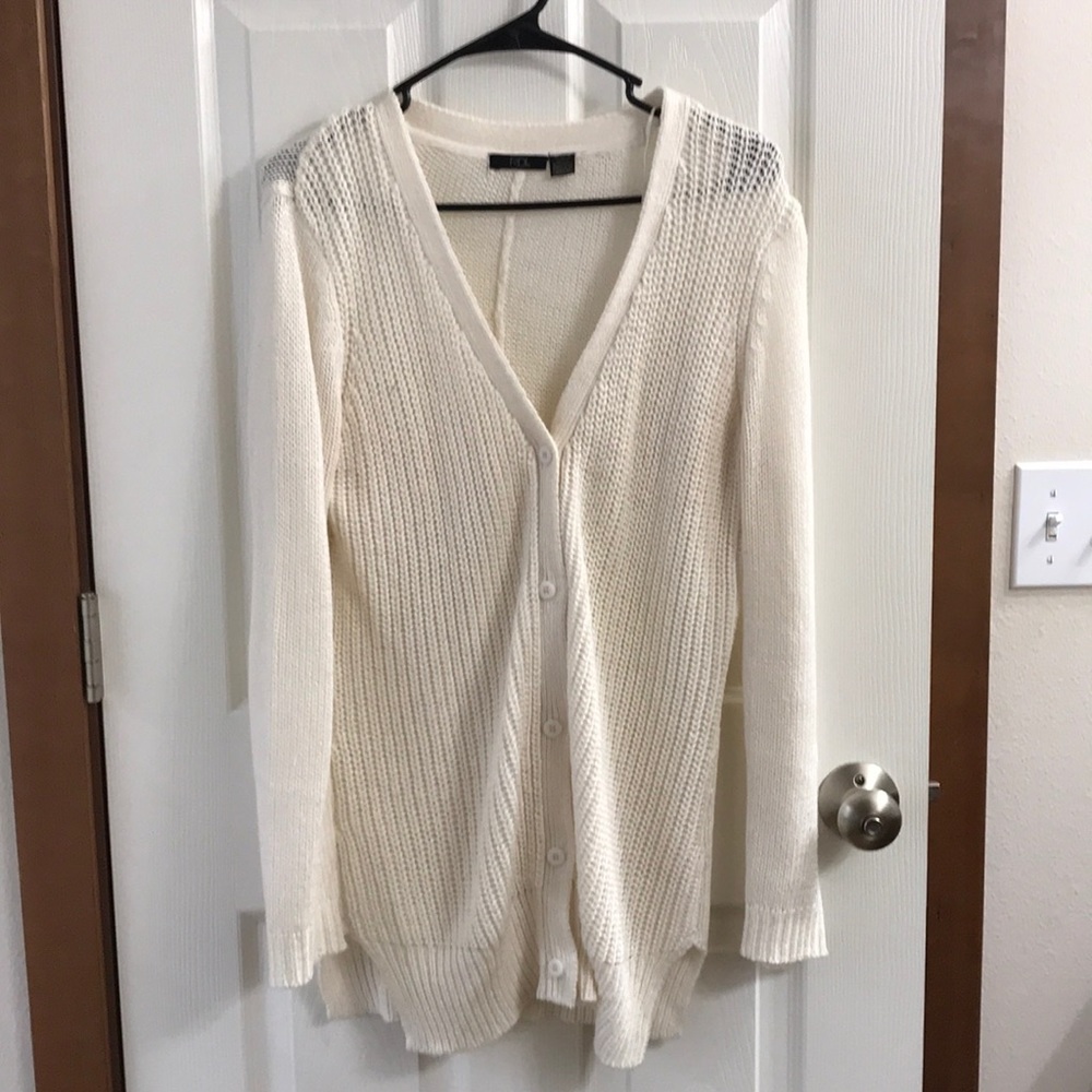 Cream Knit Cardigan